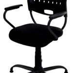 SILLA DE CORTE ALESSANDRIA NEGRO