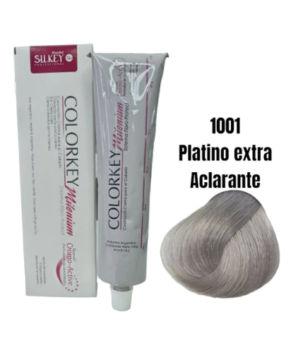 1001mileniumpng TINTURA COLORKEY MILENIUM SILKEY N 1000 X 120G - Imagen 1