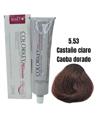 553milenpng TINTURA COLORKEY MILENIUM SILKEY N 5.53 X 120G - Imagen 1