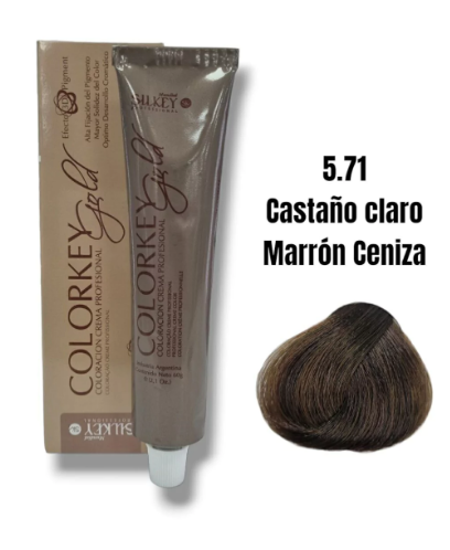 571png TINTURA COLORKEY GOLD SILKEY N 5.71 X 60G - Imagen 1