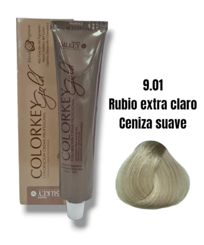 901png TINTURA COLORKEY GOLD SILKEY N 9.01 X 60G - Imagen 1