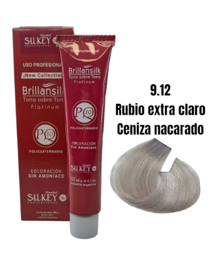 912brillansilkpng TINTURA BRILLANSILK N 9.12 SILKEY X 60G - Imagen 1